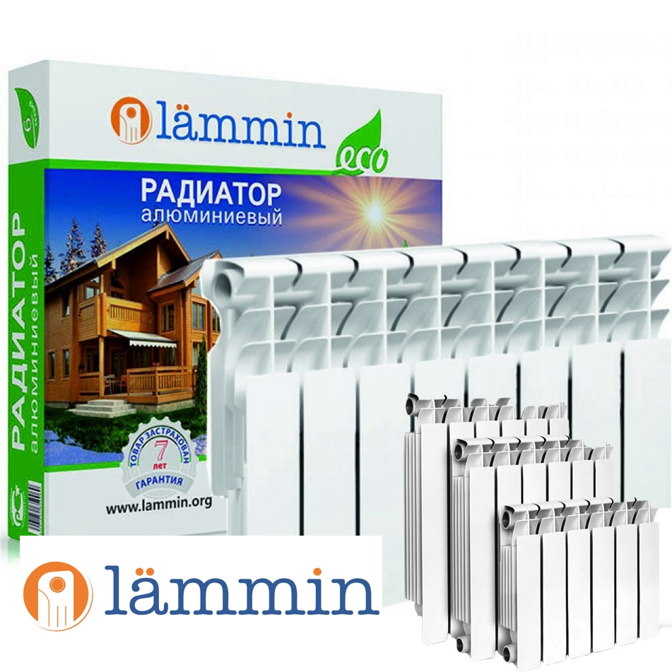 Алюминиевые радиаторы Lammin 500*80