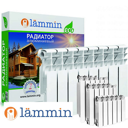 Алюминиевые радиаторы Lammin 500*80, фото 2