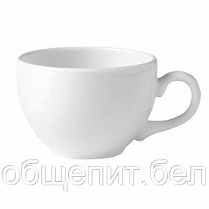 Чашка чайная «Монако Вайт»; фарфор; 225 мл - фото 1 - id-p141515756