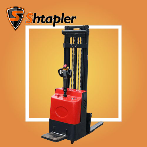 Самоходный штабелер Shtapler CTD 1.5т 4.5м с платформой оператора - фото 2 - id-p141528189