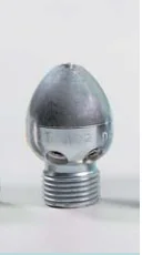 Форсунка Arzino, дюза, M6x8, 6⌀25° (+1), 1/2 ш (стальные вставки)