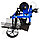 Картофелекопалка КВ-01 на металлических колесах для мотоблока, мини-трактора, фото 5