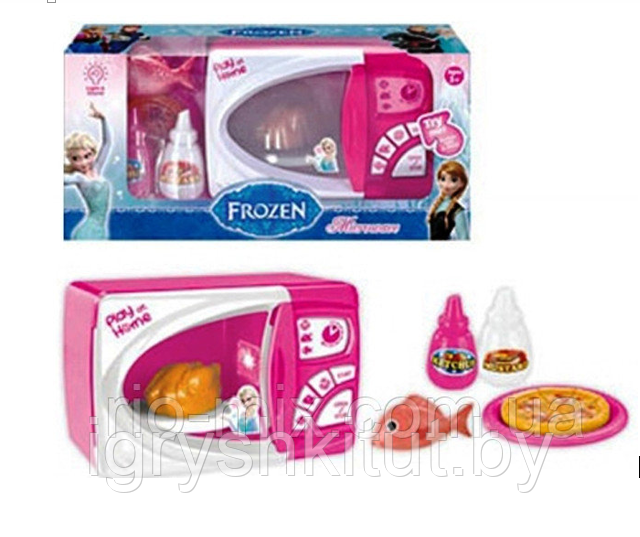 Детская микроволновка "Frozen" с аксессуарами, свет, звук, арт.QF26134F - фото 1 - id-p141563878