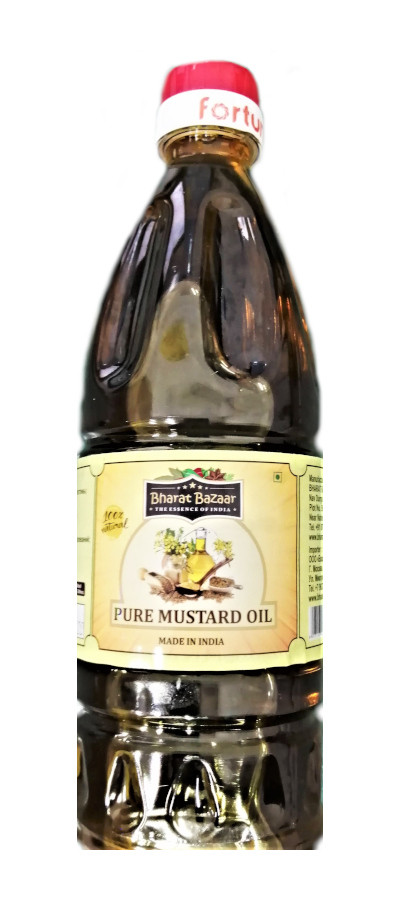 Горчичное Масло Pure Mustard Oil, Bharat Bazaar, 500мл - фото 1 - id-p141578520