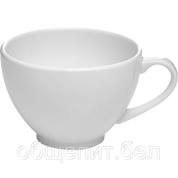 Чашка чайная «Монако Вайт»; фарфор; 235 мл - фото 1 - id-p141599723