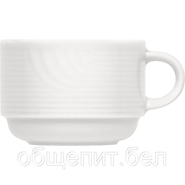 Чашка чайная «Карат»; фарфор; 250 мл - фото 1 - id-p141600387
