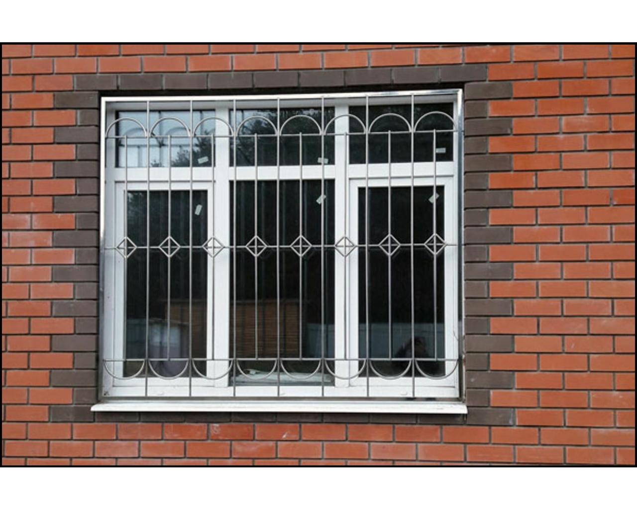 Решетка на окна металлическая - фото 3 - id-p141618213