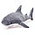 Мягкая игрушка акула «Super Shark» 70 см, фото 2