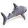 Мягкая игрушка акула «Super Shark» 70 см, фото 3