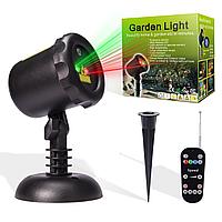 Новогодний лазерный влагозащищенный проектор Garden light
