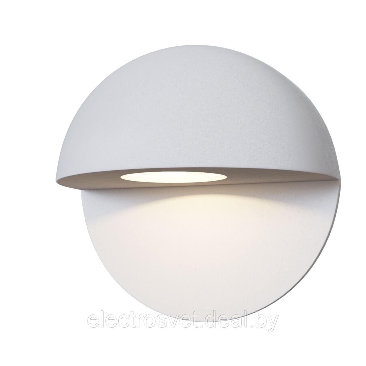 Накладной светодиодный светильник для подсветки ступеней или маркерной подсветки дорожек Mezzo Белый - фото 1 - id-p141653078