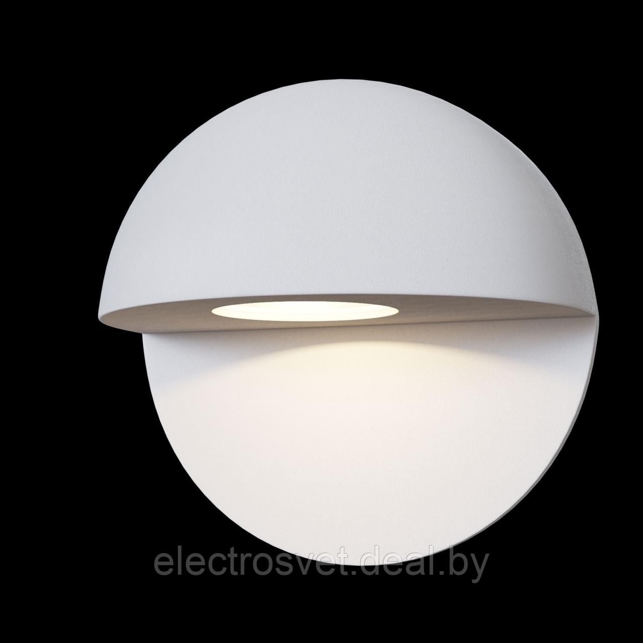 Накладной светодиодный светильник для подсветки ступеней или маркерной подсветки дорожек Mezzo Белый - фото 2 - id-p141653078