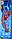 Детский трехколесный самокат ( ЧЕЛОВЕК-ПАУК)СИНИЙ.До 50 кг.Светящиеся колеса 10см, фото 2