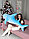 Мягкая игрушка Акула 140 см Голубая, фото 4