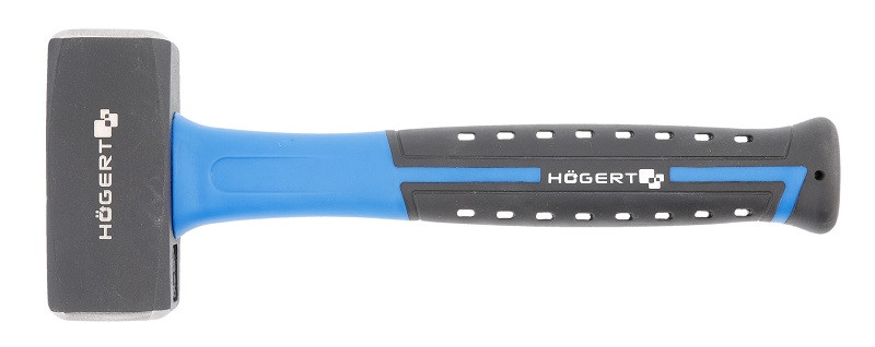 Молоток каменщика 1000гр. со стеклопластиковой ручкой, HOEGERT