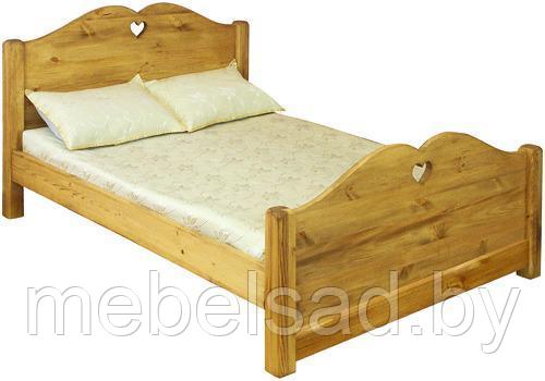 Кровать деревянная "Кантри №2" Ш1470мм*Д2170*В870мм - фото 1 - id-p141700446