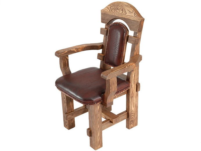 Деревянное кресло №2 - фото 1 - id-p11162119