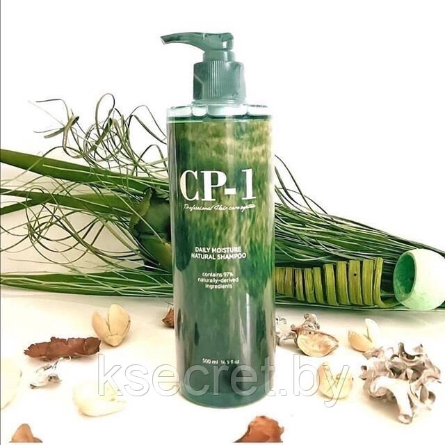 Натуральный увлажняющий шампунь д/волос CP-1 Daily Moisture Natural Shampoo, 500 мл - фото 2 - id-p141717666