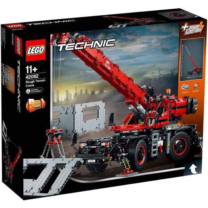 Электромеханический конструктор LEGO Technic 42082 Подъёмный кран для пересечённой местности