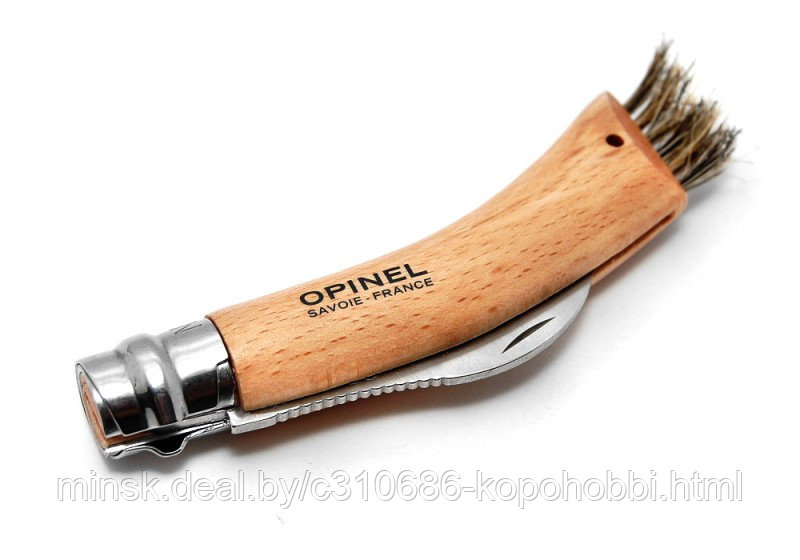 Нож грибника Opinel №8 нержавеющая сталь (в блистере) - фото 4 - id-p141821856