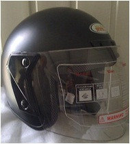Шлем JX205 черный матовый.