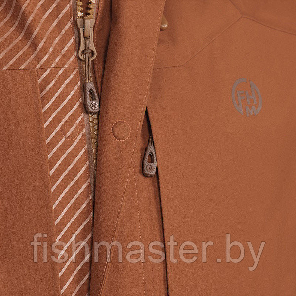 Куртка FHM Guard Competition цвет Терракотовый мембрана Dermizax (Toray) Япония 3 слоя 20000/10000 4XL - фото 5 - id-p141859464