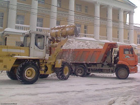 Вывоз снега самосвалом 10 20 25 32т