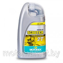 Моторное масло SCOOTER 2T MOTOREX полусинтетика (1л).