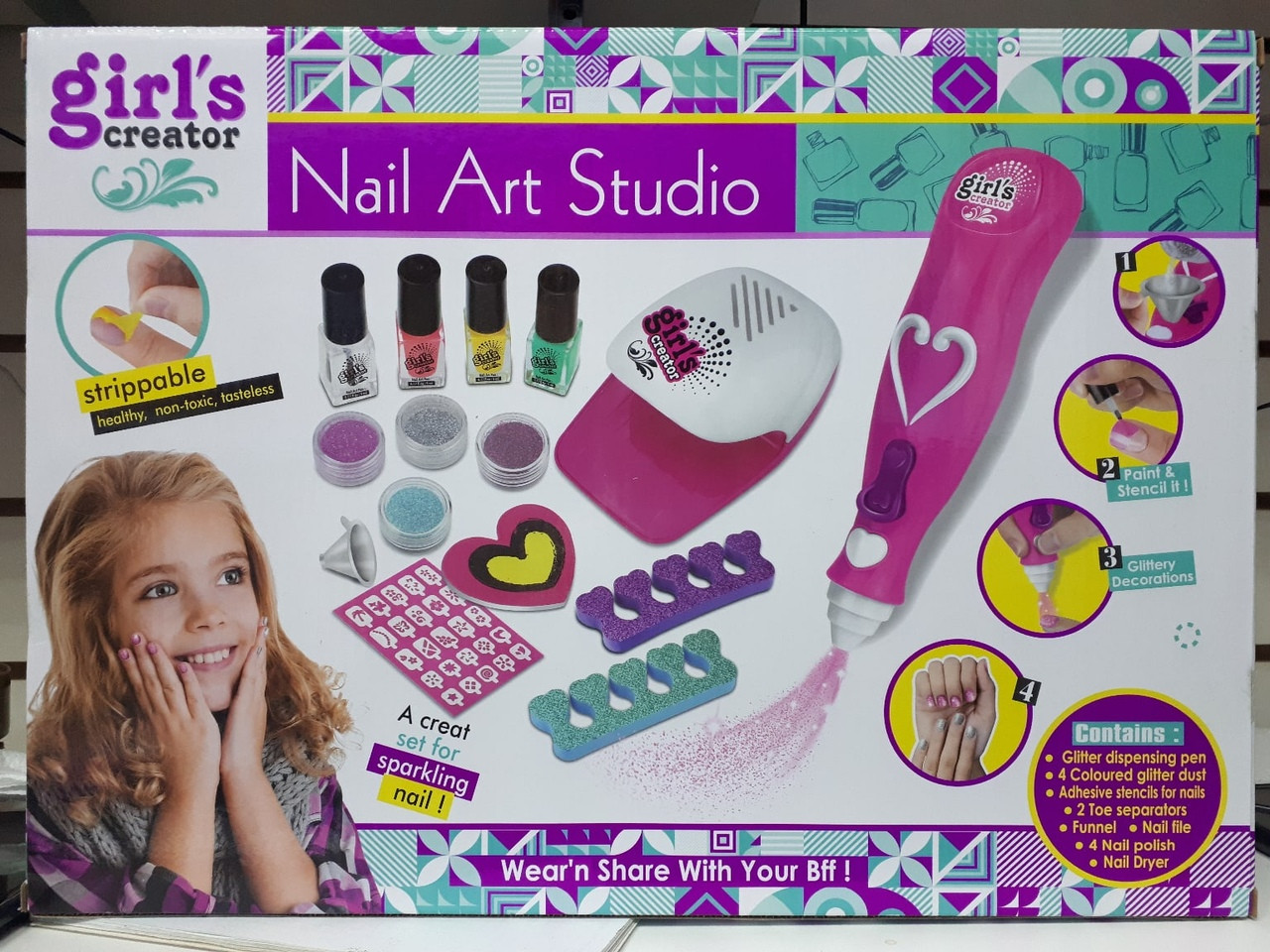 Детский Набор для маникюра "Nail Art Studio" - фото 3 - id-p141867632