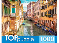 TOPpuzzle. ПАЗЛЫ 1000 элементов. Италия. Венецианская улочка