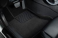 BMW 5 Ser F-10 2013- Коврики в салон Seintex 3D Ворс (цвет Черный) арт. 89649