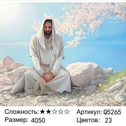 Картина по номерам Молитва Иисуса (Q5265), фото 2