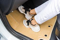NISSAN MURANO II 2008-2015 Коврики в салон Seintex 3D Ворс (цвет Бежевый) арт. 87347