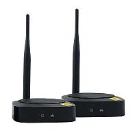 Удлинитель сигнала HDMI до 60 метров беспроводной, активный, FullHD 1080p, комплект, черный