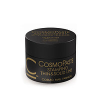 Гель-паста CosmoPaste для стемпинга и тонких линий, 5 мл., ЧЕРНАЯ