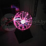 Плазменный шар Plasma light декоративная лампа Тесла (Молния), d 10 см, фото 7