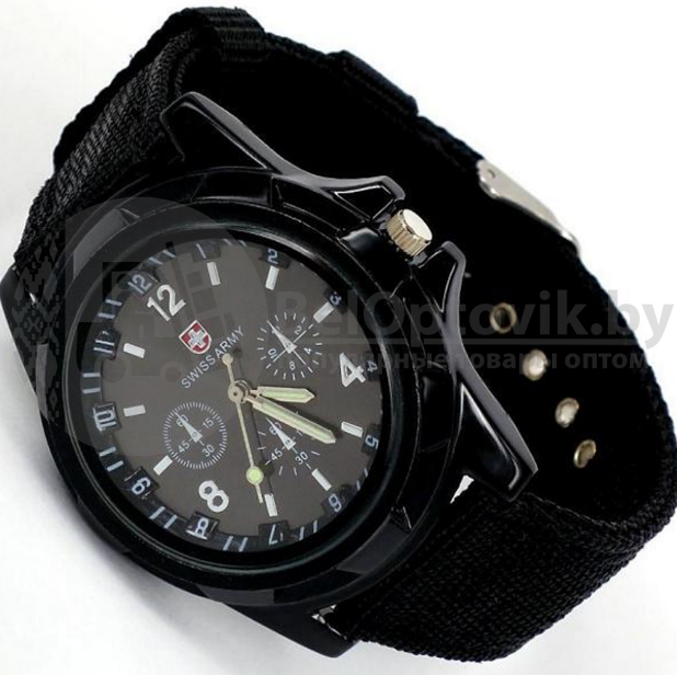 Часы наручные SWISS ARMY 577-1 кварцевые в стиле милитари - фото 6 - id-p141890633