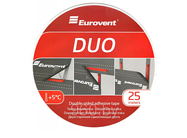 Eurovent DUO-двусторонняя лента для склеивания мембран 20мм*25мп,Польша
