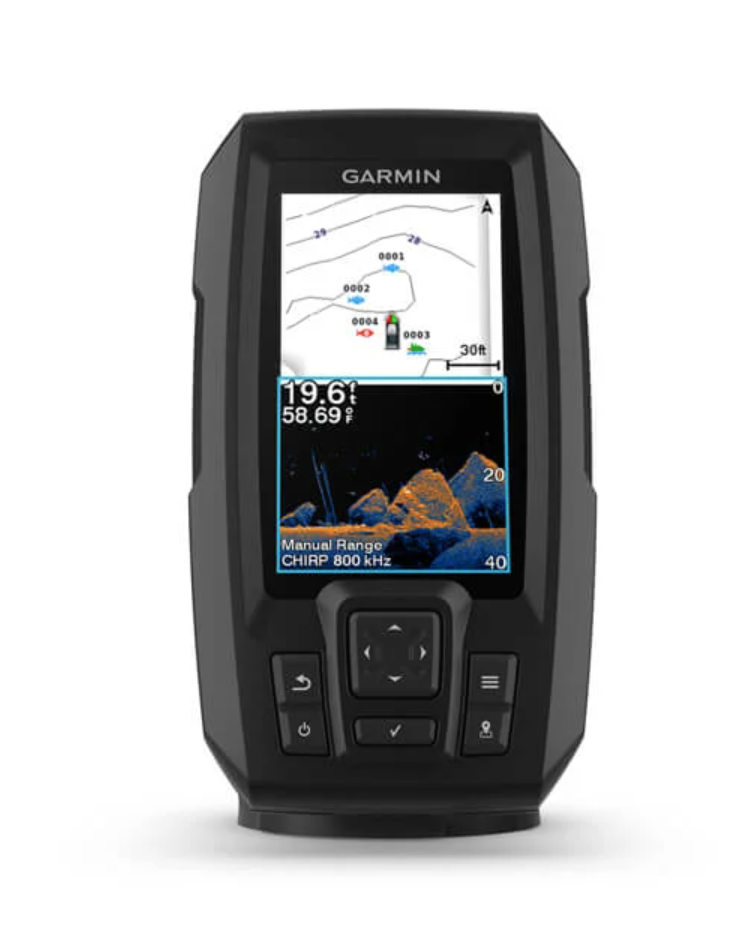 Эхолот Garmin STRIKER™ Vivid 4cv с датчиком GT20-TM