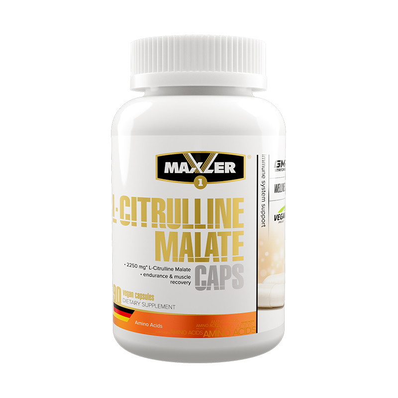 Maxler L-Citrulline Malate Caps (90 капс) - фото 1 - id-p141901412