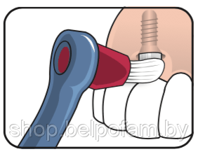 Зубная щетка ТеРе Interspace (средней степени жесткости), 12 сменных насадок - фото 4 - id-p141909773