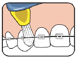 Зубная щетка ТеРе Interspace (средней степени жесткости), 12 сменных насадок, фото 5