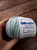 Пряжа Lana Gatto Super Soft A4310 светлая мята