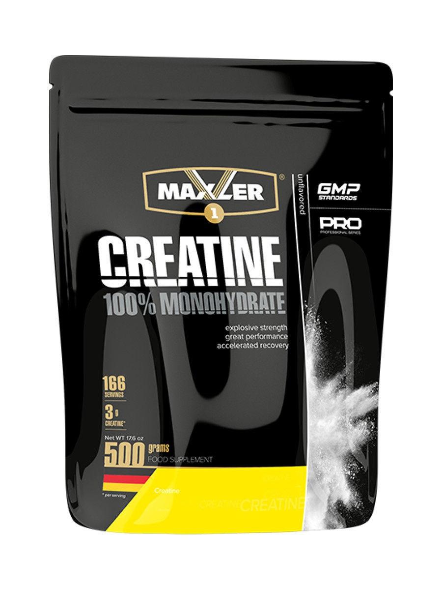 Моногидрат креатина Maxler Creatine 100% monohydrate (500 г) - фото 1 - id-p141916894