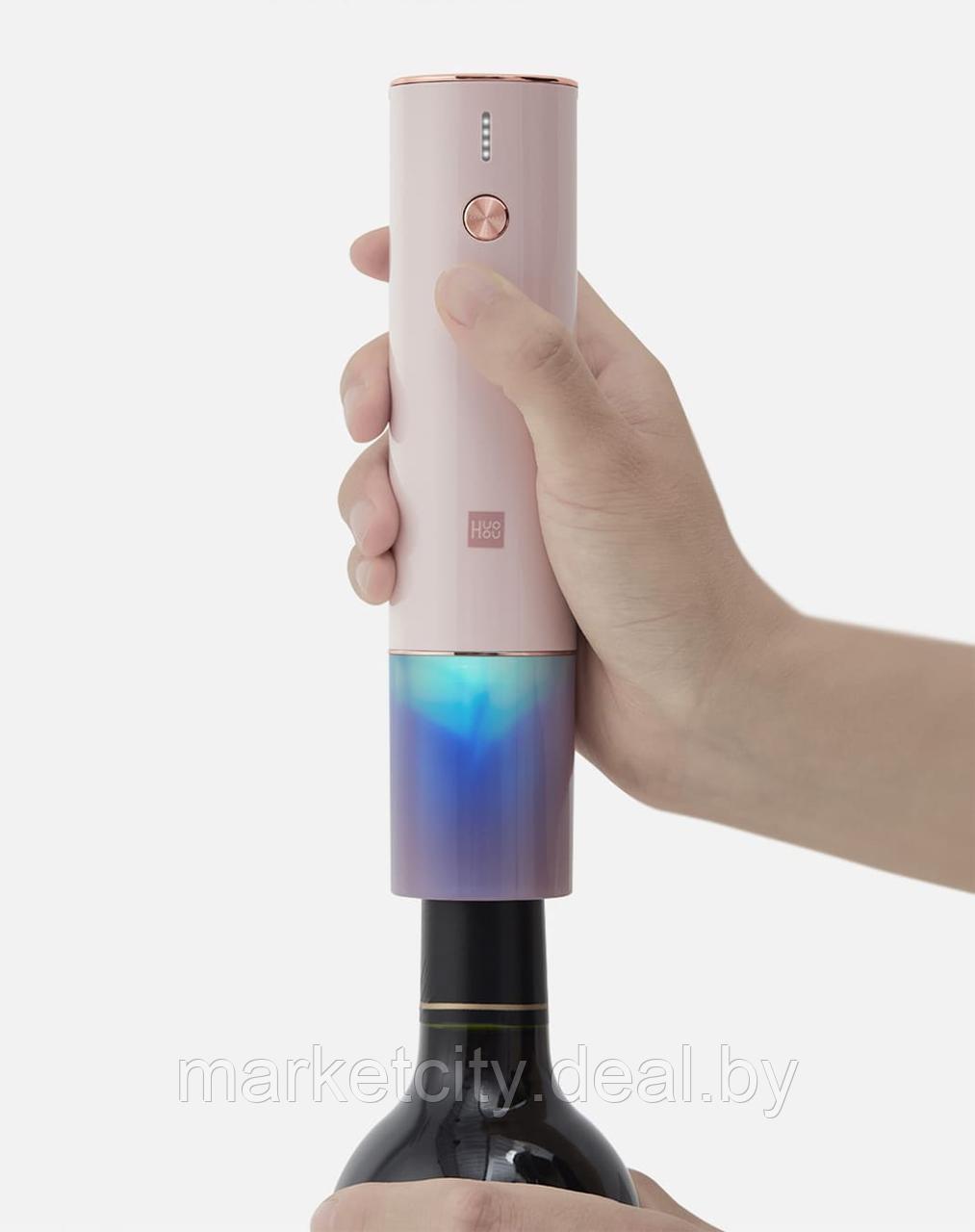 Электрический штопор Huo Hou Xiaomi Electric Wine Opener(HU0120/HU0121/HU0122) - фото 6 - id-p141919318