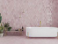 Керамгранит WOW FLOW Diamond Old Rose (6 вариантов оттенка) ВАУ ФЛОУ( ромб 14x24 )