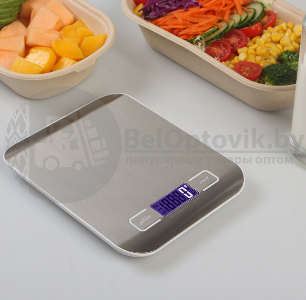 Электронные кухонные весы Kitchen Scale 1 гр до 5 кг - фото 3 - id-p141921546