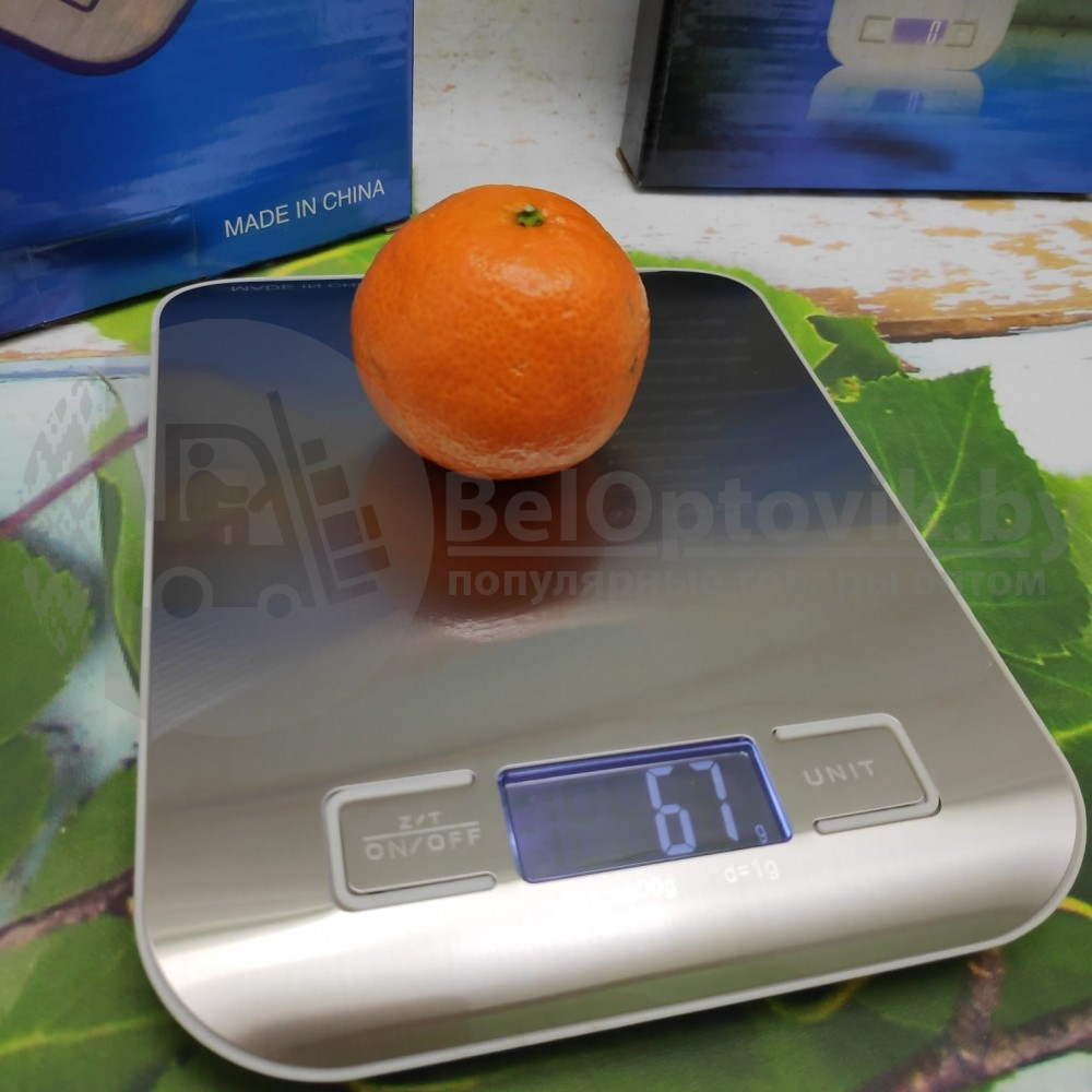 Электронные кухонные весы Kitchen Scale 1 гр до 5 кг - фото 8 - id-p141921547