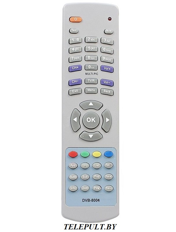 Пульт EUROSKY DVB-8004 SAT