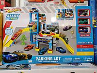 Игровой набор Паркинг "HOT WHEEL" с машинками, световые эффекты, аналог, арт.1211